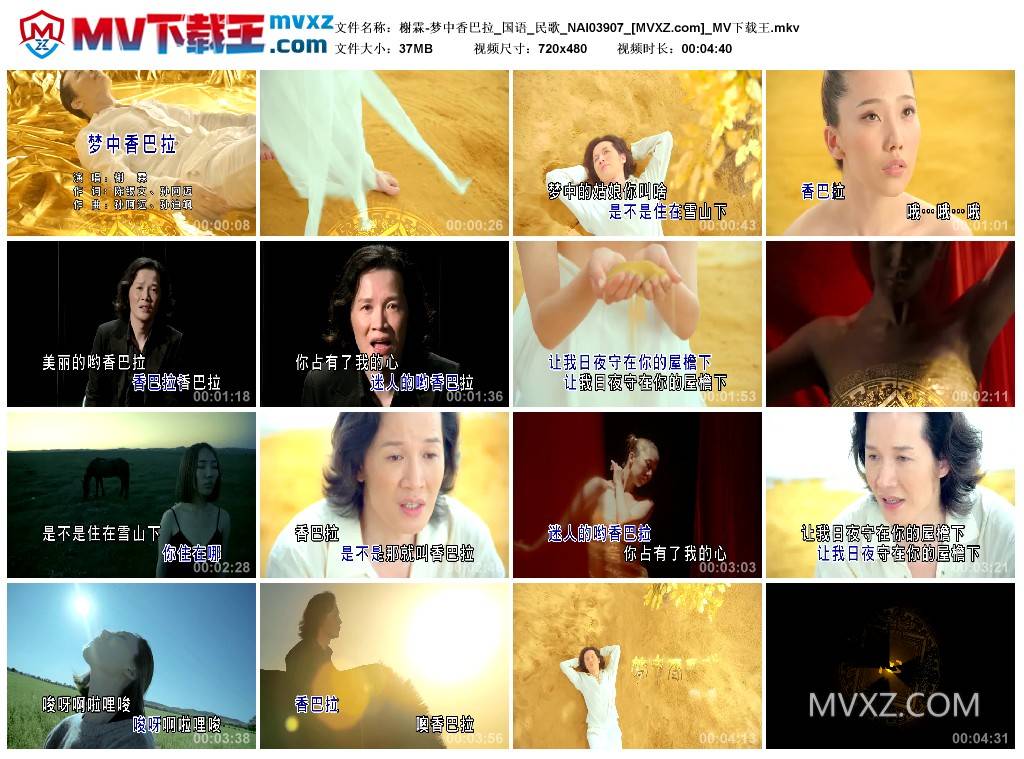 榭霖-梦中香巴拉_国语_民歌_NAI03907